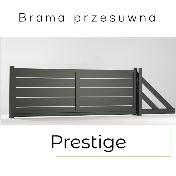 Brama ogrodzeniowa przesuwna PRESTIGE