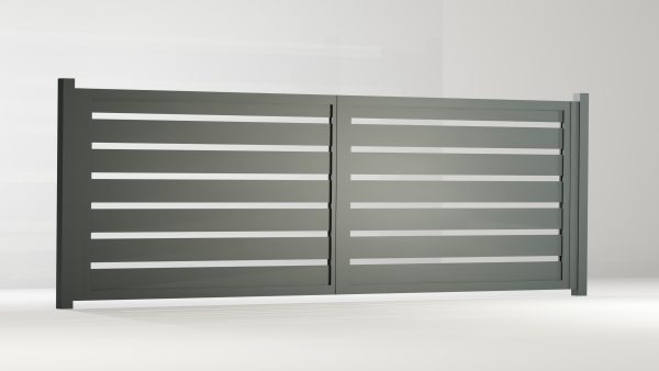 Brama ogrodzeniowa rozwierna ELEGANCE - obrazek 2