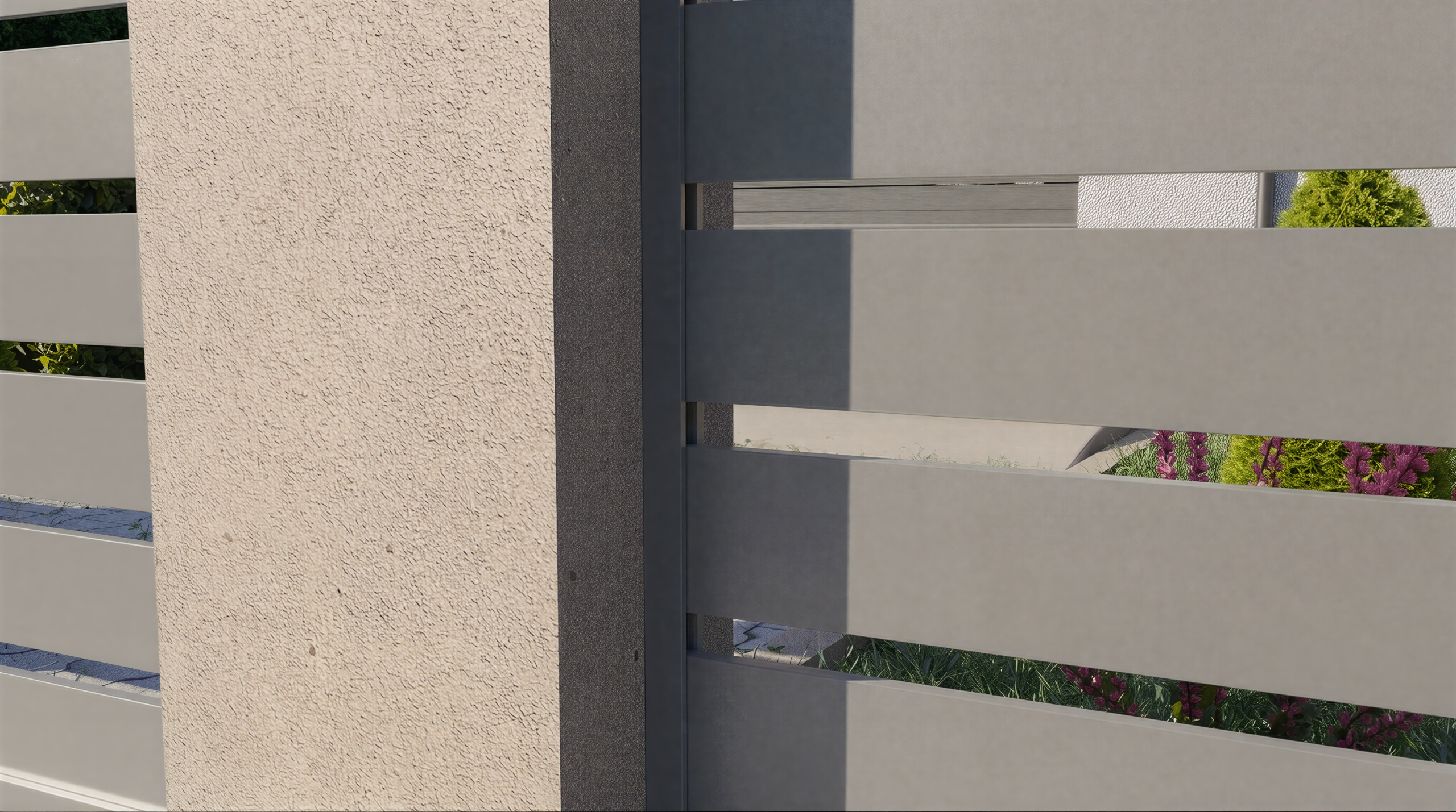 Brama ogrodzeniowa przesuwna ELEGANCE - obrazek 6