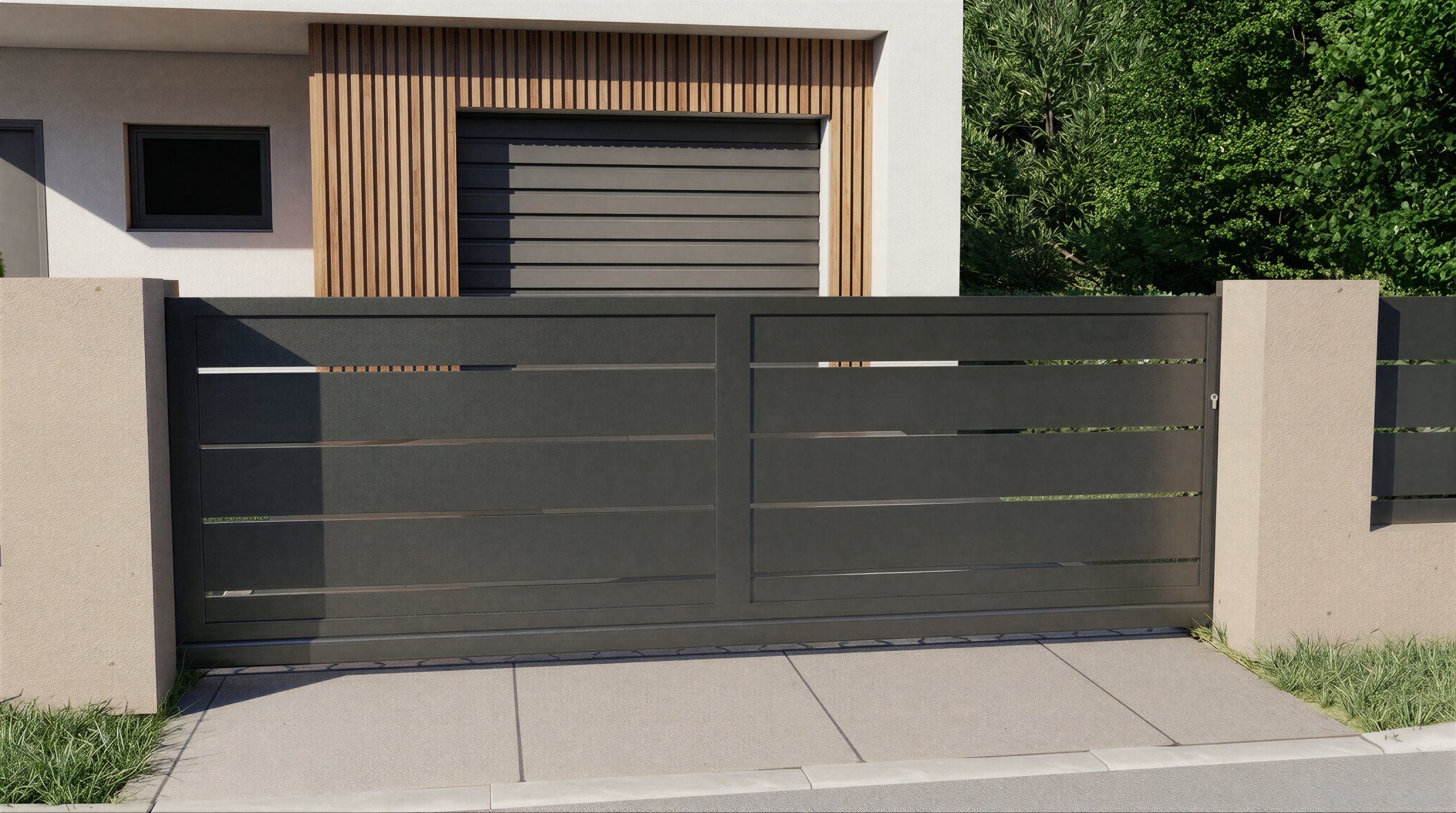 Brama ogrodzeniowa przesuwna PRESTIGE - obrazek 3