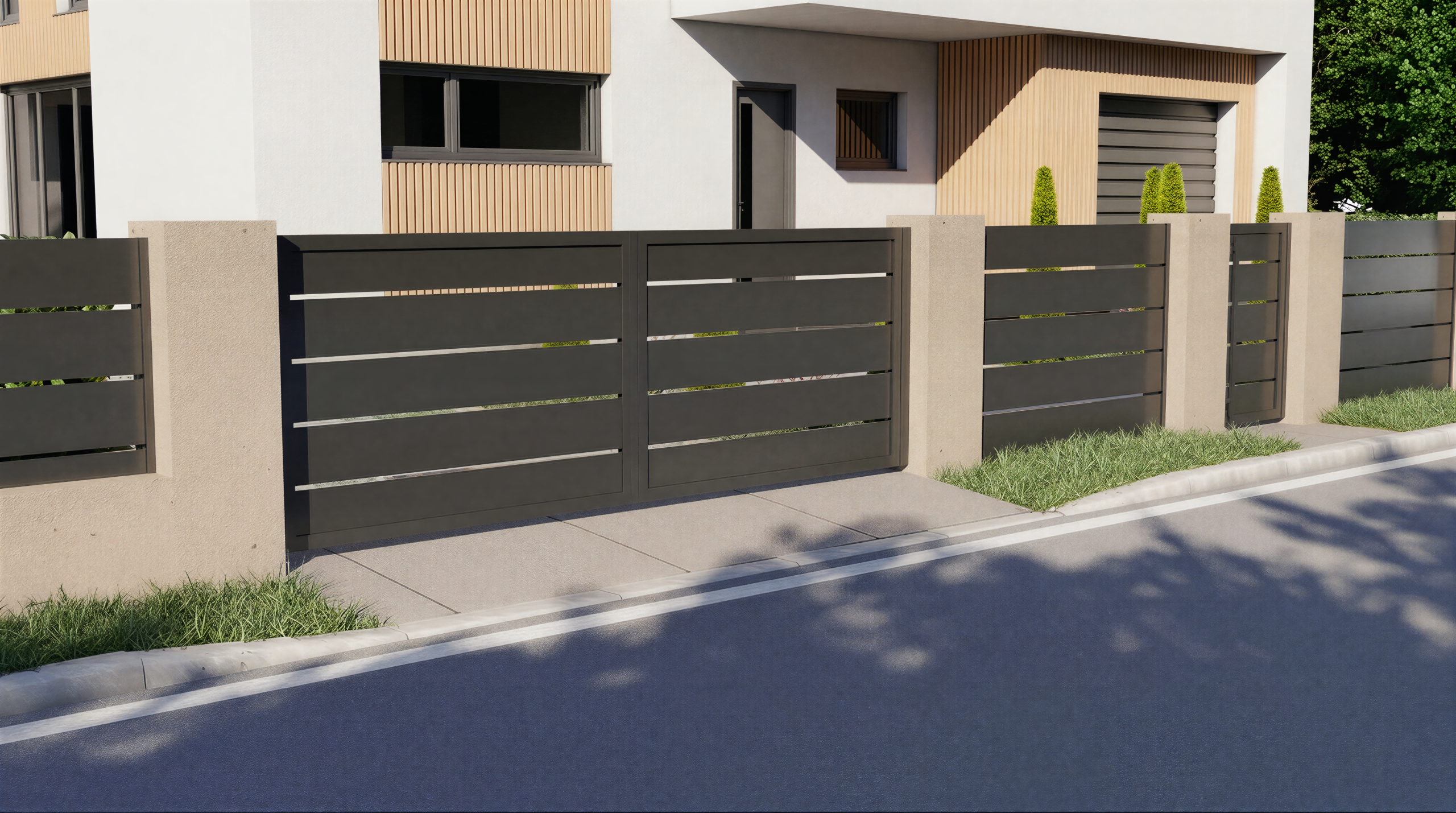 Brama ogrodzeniowa przesuwna PRESTIGE - obrazek 6