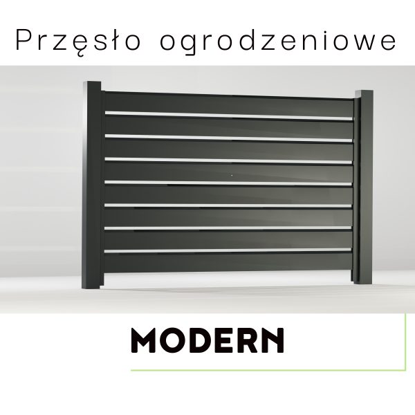 Przęsło ogrodzeniowe MODERN
