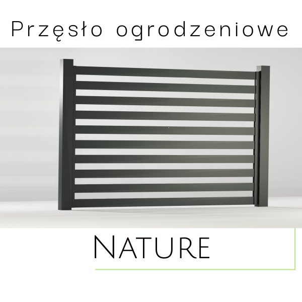 Przęsło ogrodzeniowe NATURE