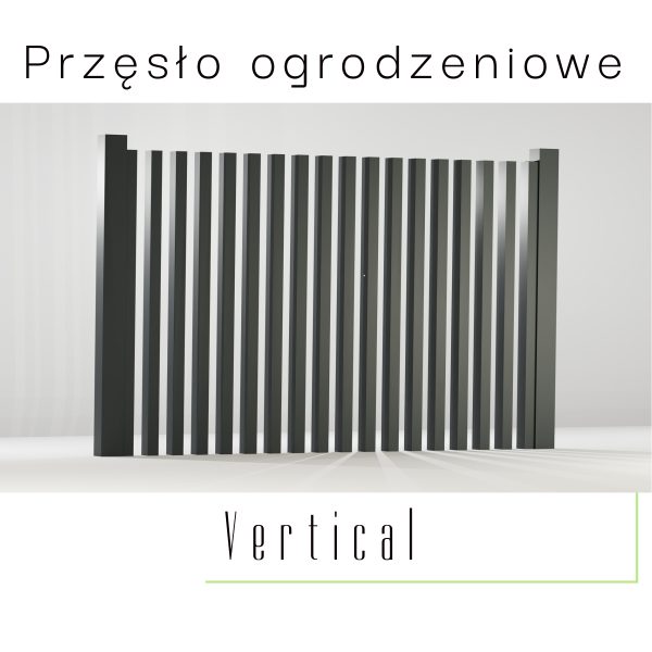 Przęsło ogrodzeniowe VERTICAL