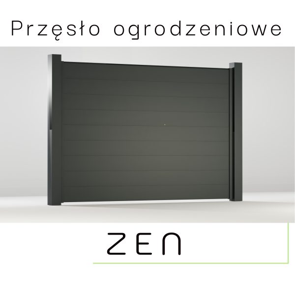 Przęsło ogrodzeniowe ZEN