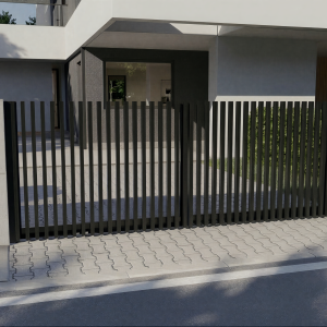 Brama ogrodzeniowa rozwierna Vertical