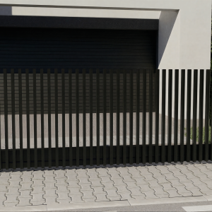 Brama ogrodzeniowa przesuwna VERTICAL